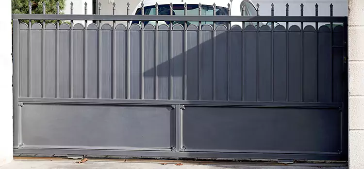 Metal Driveway Gate Installation Friendswood