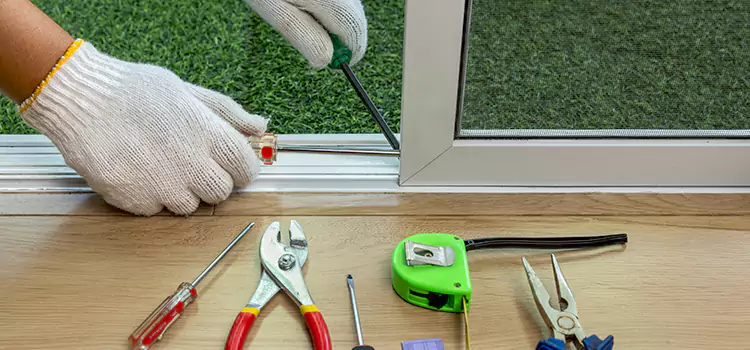 Sliding Door Track Replacement in Friendswood, TX